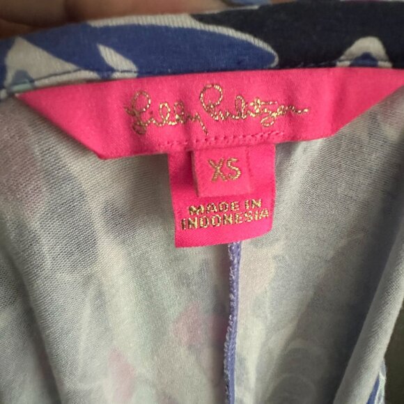 LILLY PULITZER Melli Iris Printed Dress Size XS - Picture 7 of 7